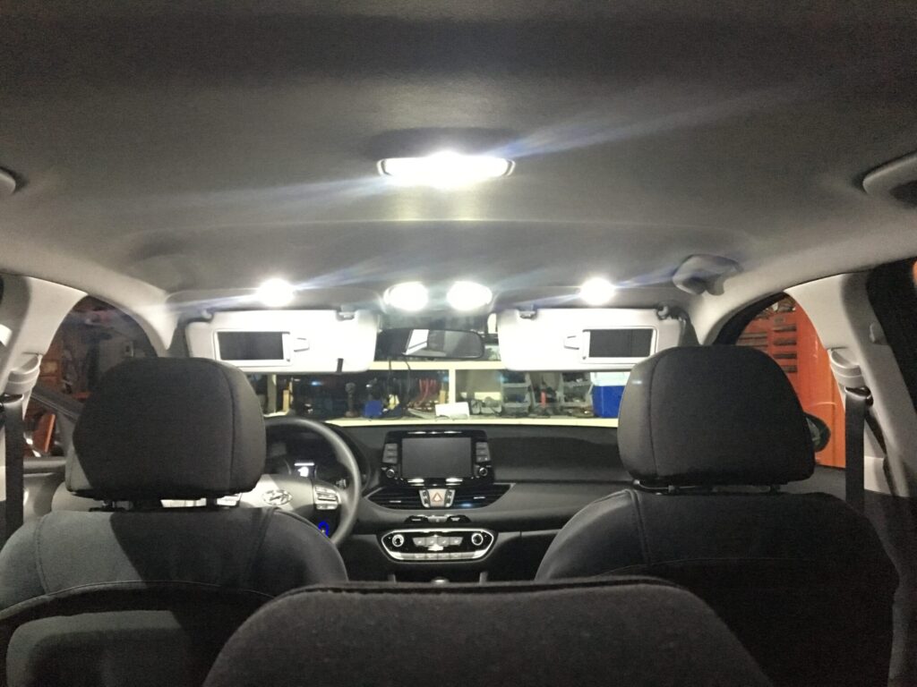 2021 outback interior lights do not work after install led